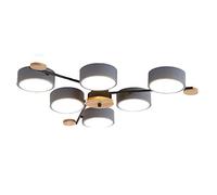 JQQJZLC Chandelier Spoutnik Art Moderne, plafonnier Light Flush Mount Molecular Bedroom Plafond Plafond Art Decorative Light Ayémorrat Hall Hall Plafond Lights Study, 6 lumières (Green. 3 Lumières)