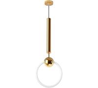JQQJZLC Creative Iron Art Hanging Light, Moderne Pendant Nordique Lumière, luminaire de tête de tête à tête Simple pour l'îlot de Cuisine pour l'îlot de Cuisine.