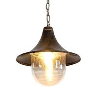 JQQJZLC Creative rétro extérieur imperméable Corne de Lustre Balcon Couloir Couloir Jardin Paysage lumières Gazebo lumière Jardin léger e27 intéressant