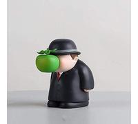 JQQJZLC décoration intérieure Ornements Statues Sculptures Meuble, Grand musée d'art, série d'oranges, Meuble de Maison créatif, Fille avec Boucles d'oreilles décoration Statue Statue