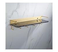 JQQJZLC Douche Caddy Salle de Bain étagère en marbre, Nordic Salle de Salle de Bain Murau de Toilette Porte-Bar-Serre, Porte-Toile de Toilettes, Rack de ralentissement de la Salle de Bain des