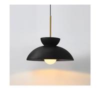 JQQJZLC E27 Pendant Japonais Lampe Hight DENSITÉ Polystyrène Pendant Lampe Moderne CRAME SOIX Salle MODÈLE MODÈLE Pendant LECLANT AMÉNALLABLE AMÉRICAN Retro COUNTRAL Bar (Couleur: Green)