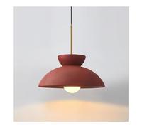 JQQJZLC E27 Pendant Japonais Lampe Hight DENSITÉ Polystyrène Pendant Lampe Moderne CRAME SOIX Salle MODÈLE MODÈLE Pendant LECLANT AMÉNALLABLE AMÉRICAN Retro COUNTRAL Bar (Couleur: Green)