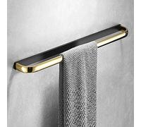 JQQJZLC Ensemble de quincaillerie de Salle de Bain à Serviette, Barre de Serviette en cuivre en Or Noir, accoudoir, trépied, Accessoires de Salle de Bain matériel de Salle de Bain/trépied