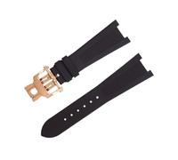 JQQJZLC FKM FLUORORUBBER Watchbands pour Patek Philippe Strap pour Nautilus Watchband 5711/5712 Accessoires de bracelet à interface originale
