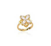 JQQJZLC Girl Products Rings Ring Bijoux Femmes Men Rotation Sonnets de cœur pour les femmes Coupages de couple ajustés Gifts de mariage romantique