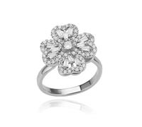 JQQJZLC Girl Products Rings Ring Bijoux Femmes Men Rotation Sonnets de cœur pour les femmes Coupages de couple ajustés Gifts de mariage romantique