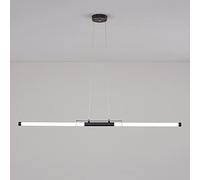 JQQJZLC Îlot de Cuisine pendante LED LED Linear STRIBLE PLAFIER LA PADIER, CHANDIERS MINIMALISCE D'ÉCLAIRAGE DE PROSITION 3 Couleurs CHANDELES pour RABLÈCHE Chambre DE Bureau