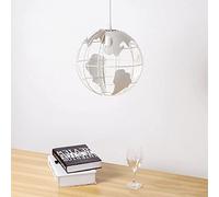 JQQJZLC Iron Art Art Globe Chandelier Creative Hanging Plafond Lampe Light Indoor Éclairage 60W DÉCORATION DE LA Maison pour Le MENDEMENT DE Chambre LEVILLE AMIENCE Pendant Vie INTÉRESSION (Black