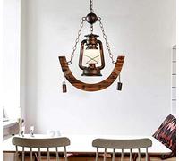 JQQJZLC Lampe de kérosène Lustre créatif Lampe en Bambou ， Restaurant/café/Lustre en Bambou ， Hauteur 85 cm, Largeur 46 cm ， Puissance: 36-20W ， Tension: Bon matériel