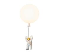 JQQJZLC Lampe LED Grosted Globe Pendante Light Discorat Astronaute Decoration avec résine Material Creative Acrylique Plafond Moderne Chandelier pour l'éclairage de la Chambre de Chambre pour