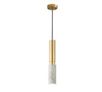JQQJZLC LED ALBASTER Light Kitchen Island îlot d'éclairage Pendentif en marbre, Lustre Suspendu au Plafond de 5 W
