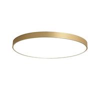 JQQJZLC LED PLADIER LED LA Lignes DE PLADS LED Ultra-Ten-TRAPLES Simple Golden Circle Plafond Plafond Laut Circulaire Plafond LED pour Le CUIT