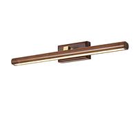 JQQJZLC Miroir de Salle de Bain LED Light Vanity Vanity Cabinet Wall Lampe, Wood Rotating Vanity Murce Galce, Fild Picture Lighting, Miroir réglable Miroir Feux Avant pour Les Toilettes de