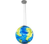 JQQJZLC MODIAL Pendant PRENDANT CRÉATIVE Planet PLAFICATION CHANDELER 1-Light Aliment