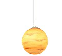 JQQJZLC MODIAL Pendant PRENDANT CRÉATIVE Planet PLAFICATION CHANDELER 1-Light Aliment