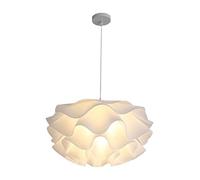 JQQJZLC Nordic Ins Pendant Lampe Filet Fleur Rouge Petal Pine Pine Pine Chandelier Girls Challe décor Suspendu Lampe pour la Maison Cafe Hôtel Restaurant Salon Chambre Salle à Manger Vie intéressante
