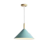 JQQJZLC Nordic Minimum Restaurant Pendant Light Light Wood Chandelier Créative Personnalité Créative Lustre Danish Net Red Plafond Éclairage Couleur Couleur Décoratives