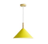 JQQJZLC Nordic Minimum Restaurant Pendant Light Light Wood Chandelier Créative Personnalité Créative Lustre Danish Net Red Plafond Éclairage Couleur Couleur Décoratives