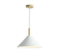 JQQJZLC Nordic Minimum Restaurant Pendant Light Light Wood Chandelier Créative Personnalité Créative Lustre Danish Net Red Plafond Éclairage Couleur Couleur Décoratives