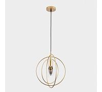 JQQJZLC Nordic Modern Industrial Star Shape Chandelier Simple Brossed Gold Finish Children's Children's Art Cuisine Cuisine îlot Décor de Chambre à Coucher Light Restaurant en Acier Clair
