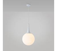 JQQJZLC Nordic Simple Pendant Lights Dining Salle Salon Verre Boule Chandelier Restaurant Décoration Chambre Chariot Noir Blanc Postuille