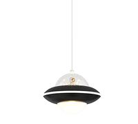 JQQJZLC Nouveau CRÉATIVE CRÉATIF CHIBL'S Room Chandelier UFO Soucouche Volante Chambre de Chambre à Coucher Small Pendant Light Aluminium Gold Astronaute Children's Room Plafond Décoration de