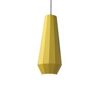 JQQJZLC Pendant Lampe Jaune en Fer à Fer forgé luminaire Suspendu luminaire Moderne pour Enfants réglables de la Chambre à chandelle Suspendue pour la Maison, décoration d'éclairage fabriquée en