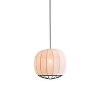 JQQJZLC Pendentif Clair Tissu Blanc Pendant léger e27 1-Light plafonnable plafonnage Lampe à Chambre à Coucher Moderne plafonnier plafonnier Style hôtel décoration de l'hôtel.