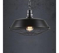JQQJZLC Pendentif Pendentif Vintage Loft reverro Lustre Suspendu Lampe e27 Base Industrielle Suspendue éclairage de Maison pour Le Salon avec Filet de Fer intéressant