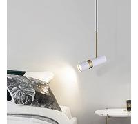 JQQJZLC Pendre Minimaliste Light Light Chandelier Chandelier Creative Creative Modern Bedside Lecture Lampe Simple Longe Nordic Nordic Bar SME SPOIGHT