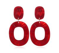 JQQJZLC Personnalité Boucles d'oreilles si Simples géométriques rétro