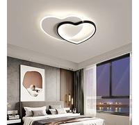 JQQJZLC Plafond LED Moderne, Monte à tête à coétrie à Coeur Mount de Plafond de Lustre Contemporain Dimmable 3000K-6500K Éclairage pour la Chambre de Chambre de la Chambre pour la Fille