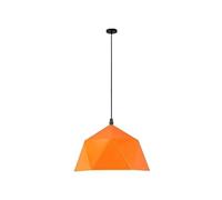 JQQJZLC Polygonal Pendant Light Nordic-Style Creative Creative Single -Head Chandelier Colored Metal Lamphhade rétro Industrial Style Drop Plafond Couvrette pour la Chambre à Coucher de l'îlot de