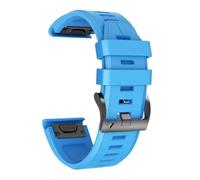 JQQJZLC Pour Fenix 8 Watch Band Remplacement Silicone Watch Sangle pour FENIX 5 / FENIX 6 / FENIX 6 PRO/FENIX 7 / FORERUNNER 935/945 / APPLOC
