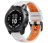 JQQJZLC Pour Fenix8 Band 22 mm Largeur Fenix 6 Strap pour Fenix 5 / Fenix 7 / Fenix 5 Plus/Fenix 6 Pro Soft Silicone Watch Band