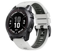 JQQJZLC Pour Fenix8 Band 22 mm Largeur Fenix 6 Strap pour Fenix 5 / Fenix 7 / Fenix 5 Plus/Fenix 6 Pro Soft Silicone Watch Band