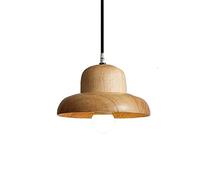 JQQJZLC pour Le Porche de Bar à Salle à Manger, e27 () Lustre en Bois Massif Nordique, Lustre en rondins créatifs, Chambre à Coucher de Chambre Simple Moderne 20 * 8cm