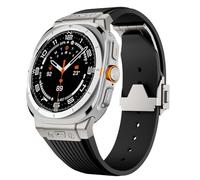 JQQJZLC Pour Samsung Galaxy Watch Ultra Strap 47 mm Accessoires FluorObber Sport Bracelet pour Galaxy Watch 7 Ultra Watch Bands