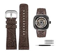 JQQJZLC Pour sept vendredis Q2 / 03 / M2 / M021 / T2 VING LETRAGNE CUIR VINTAGE STYLEDIESEL MEN SORGE COWHIDE STRAP 28M ACCESSOIRES DE BRACET