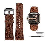 JQQJZLC Pour sept vendredis Q2 / 03 / M2 / M021 / T2 VING LETRAGNE CUIR VINTAGE STYLEDIESEL MEN SORGE COWHIDE STRAP 28M ACCESSOIRES DE BRACET