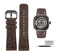 JQQJZLC Pour sept vendredis Q2 / 03 / M2 / M021 / T2 VING LETRAGNE CUIR VINTAGE STYLEDIESEL MEN SORGE COWHIDE STRAP 28M ACCESSOIRES DE BRACET