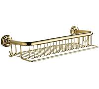 JQQJZLC Rails de Serviettes Rack de Montant de Salle de Bain Panier de cuivre Panier de cuivre Multifonction.