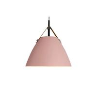 JQQJZLC Restaurant Nordique Chandelier en Fer forgé Moderne Couleur de personnalité Simple de Salon Chambre à Coucher de Chambre à Manger Macaron Lampes décoratives en Cuir fabriqué en Chine produite