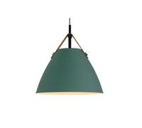 JQQJZLC Restaurant Nordique Chandelier en Fer forgé Moderne Couleur de personnalité Simple de Salon Chambre à Coucher de Chambre à Manger Macaron Lampes décoratives en Cuir fabriqué en Chine produite