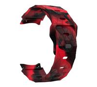 JQQJZLC Sangle de silicone de 20 mm pour Samsung Galaxy Watch 6 Classic 47mm 43 mm / 4classic Football Pattern Bracelet Watch 5pro 45mm / 4/5/6/7 40mm 44mm.