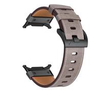 JQQJZLC Sangle en cuir en métal pour Samsung Galaxy Watch Ultra 47 mm Business en acier inoxydable Bracelet pour Galaxy Watch Ultra 47mm WatchBands