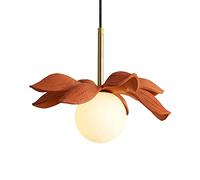 JQQJZLC Sculpture de Luxe légère Lustre en Verre créatif en Verre Pendant Clair lit de Chevet Simple Fleur Lustre Nordique Restaurant Barre arrière plafonnier Plafond plafonnier Lampe intéressante