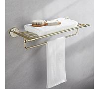 JQQJZLC Serviette à Porte Serviette à Serviette pour Salle de Bain, Porte-Serviette en Laiton Barre Mur Mural Serviette à Main Le Porte-Serviette de Salle de Bain Porte-Plats de Cuisine de Cuisine /