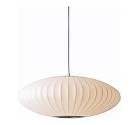 JQQJZLC Silkworm Cocoon Pendant Light - 50 cm Forme Plate Lampe Suspendue Blanche pour la Salle à Manger, la Salle d'exposition et Le luminaire Creux. Chandelier DE LA Maison Cafe DE LANTERE SEUX